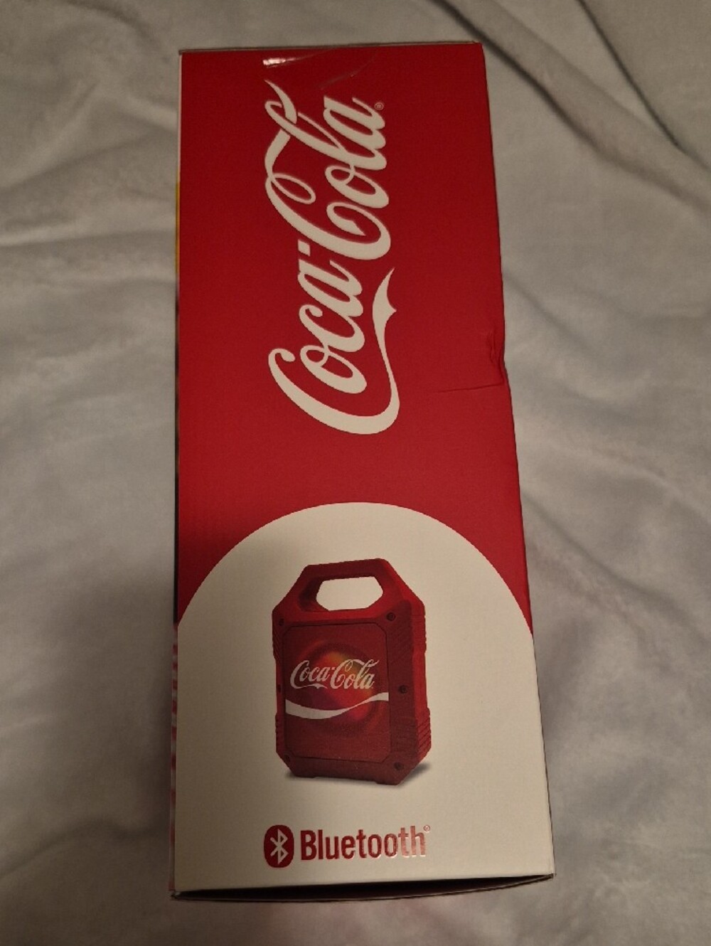 Coca Cola Red Mini Party Speaker with RGB LED Lights - Picture 4 of 5